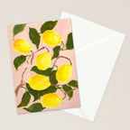 Summer Harvest Lemon Stationery Card Gallery Image 2