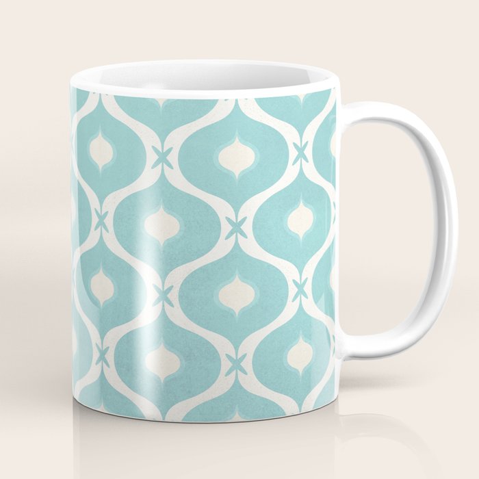 Coastal Moroccan Tile Coffee Mug Gallery Image 1