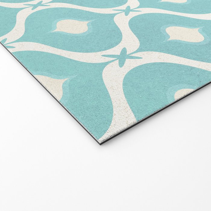 Coastal Moroccan Tile Welcome Mat Gallery Image 2