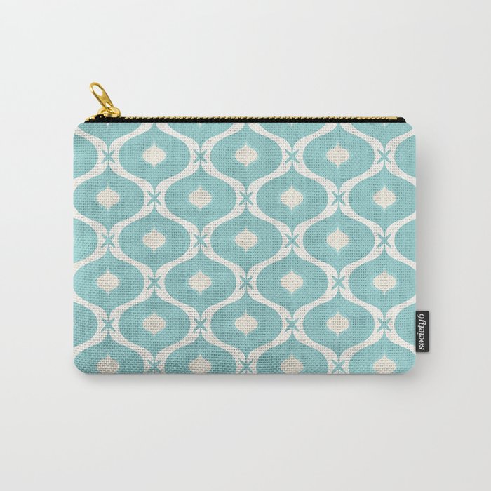 Coastal Moroccan Tile Carry All Pouch Gallery Image 1