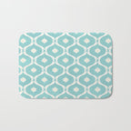 Coastal Moroccan Tile Bath Mat Gallery Image 1