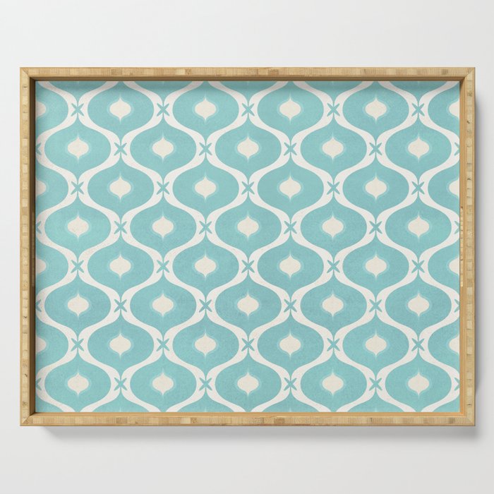 Coastal Moroccan Tile Serving Tray Gallery Image 1