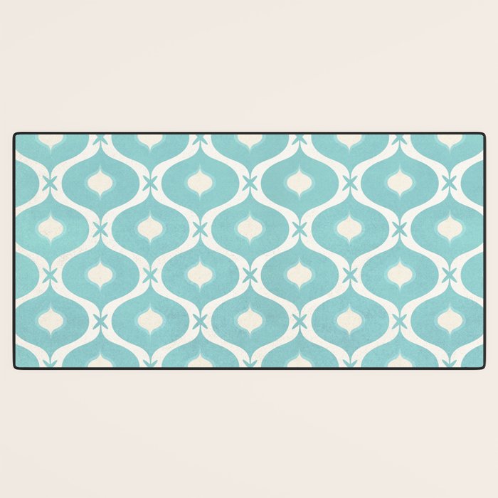 Coastal Moroccan Tile Desk Mat Gallery Image 3