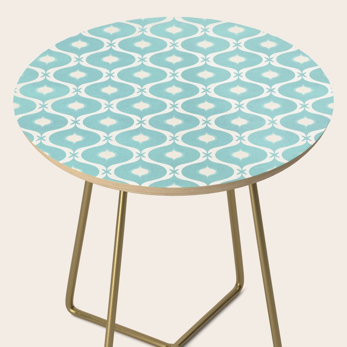 Coastal Moroccan Tile Side Table Gallery Image 2