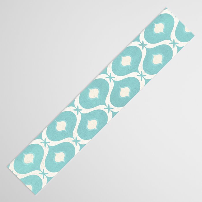 Coastal Moroccan Tile Table Runner Gallery Image 3
