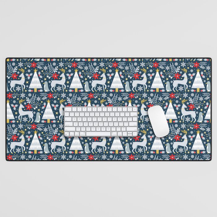 Winter Forest Desk Mat Gallery Image 1