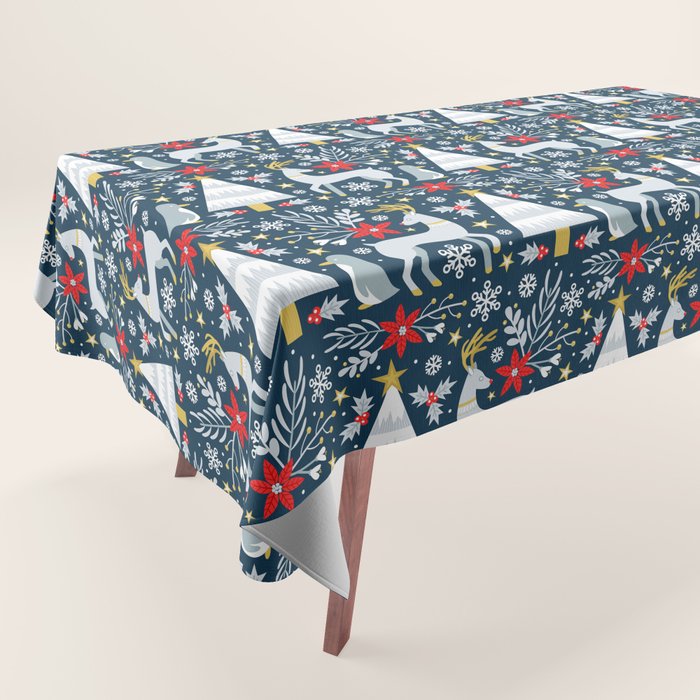 Winter Forest Tablecloth Gallery Image 1