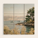 Marjan hill Split | Croatia ocean sea travel photography | Sailing Yacht  Wood Wall Art Gallery Image 1