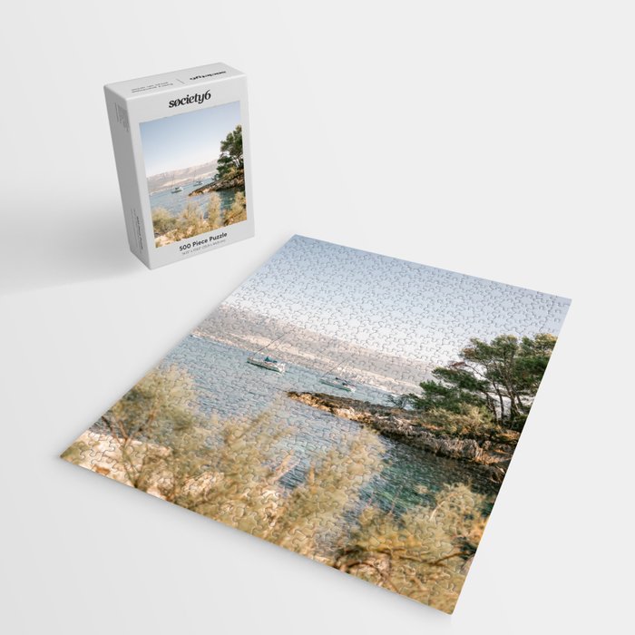 Marjan hill Split | Croatia ocean sea travel photography | Sailing Yacht  Jigsaw Puzzle Gallery Image 2
