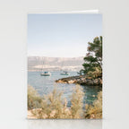 Marjan hill Split | Croatia ocean sea travel photography | Sailing Yacht  Stationery Card Gallery Image 2