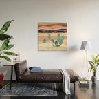 Desert Dawn Wood Wall Art Gallery Image 2