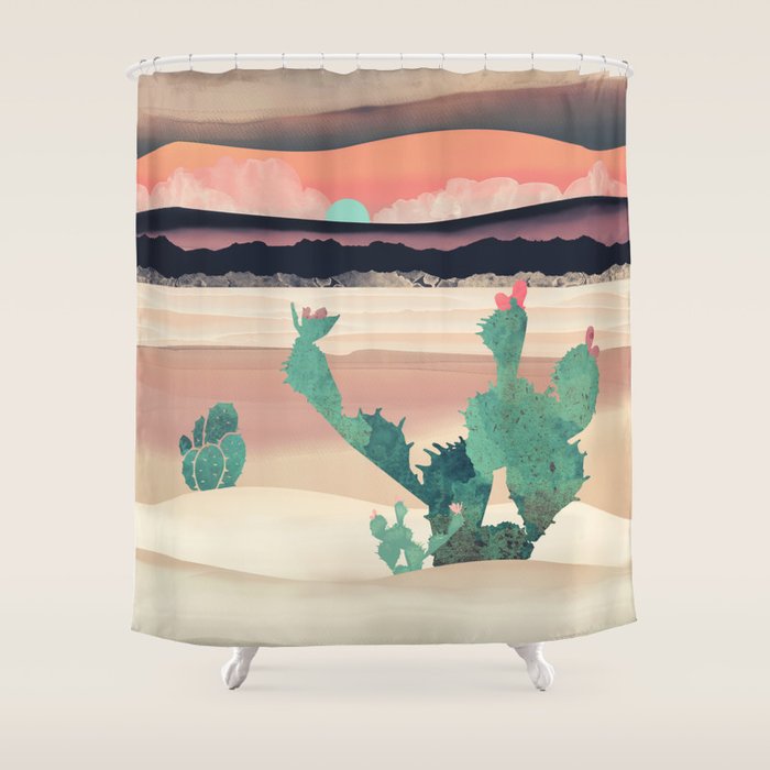 Desert Dawn Shower Curtain Gallery Image 1