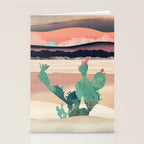 Desert Dawn Stationery Card Gallery Image 2