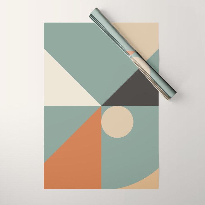 Mid Century 08C Wrapping Paper Gallery Image 1