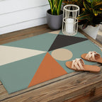 Mid Century 08C Outdoor Rug Gallery Image 2
