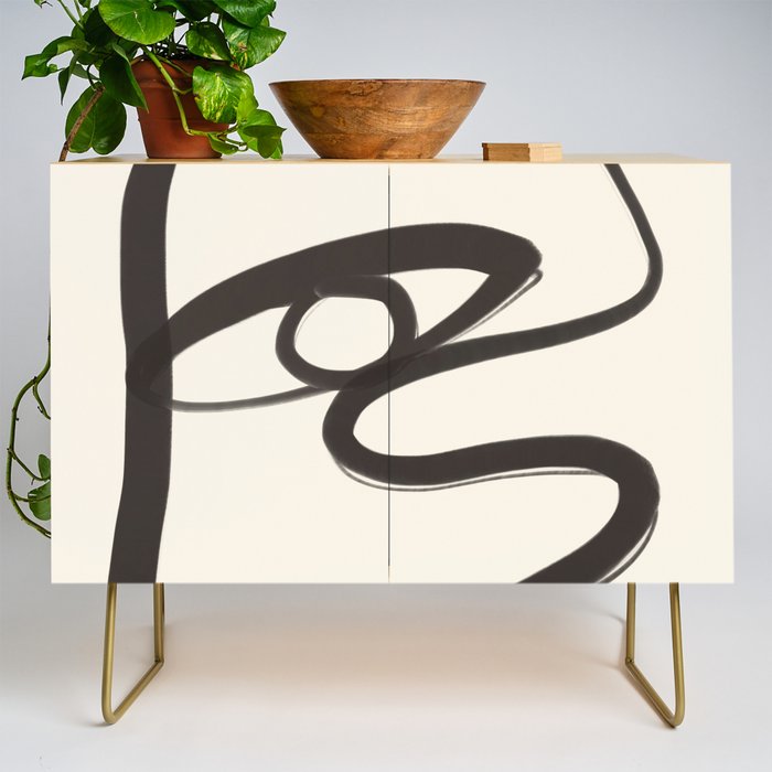 Abstract Face 36 Credenza Gallery Image 1