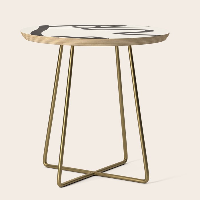 Abstract Face 36 Side Table Gallery Image 1