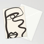 Abstract Face 36 Stationery Card Gallery Image 2