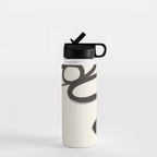 Abstract Face 36 Water Bottle Gallery Image 1