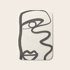 Abstract Face 36 Bath Mat Gallery Image 1