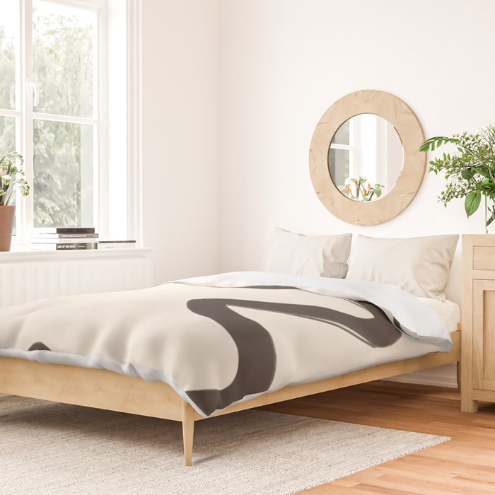 Abstract Face 36 Duvet Cover Gallery Image 2