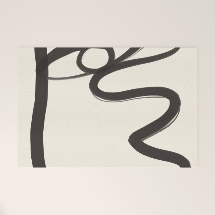Abstract Face 36 Welcome Mat Gallery Image 1