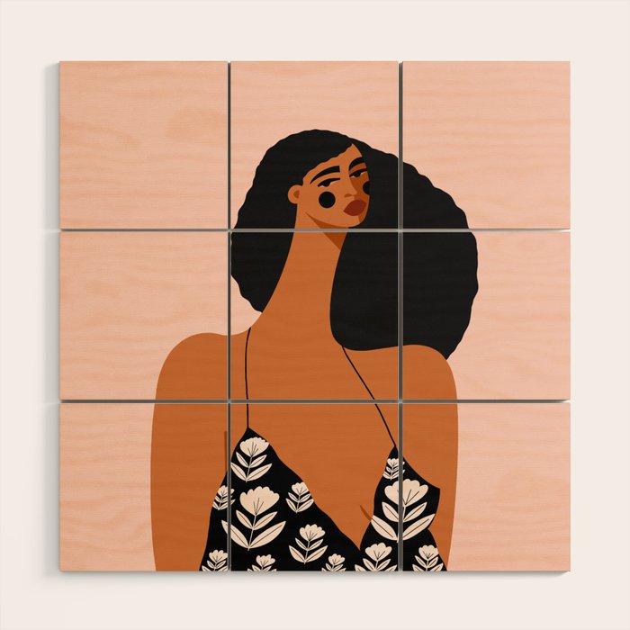 That New Dress Feeling Wood Wall Art Gallery Image 1
