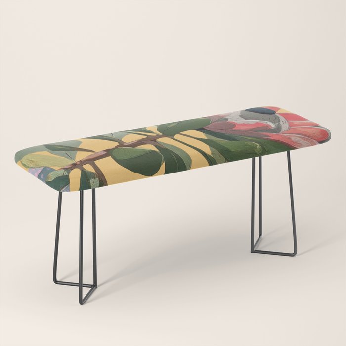Protea Bloom with Sage Leaves Bench Gallery Image 1