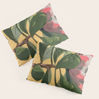 Protea Bloom with Sage Leaves Pillow Sham Gallery Image 3