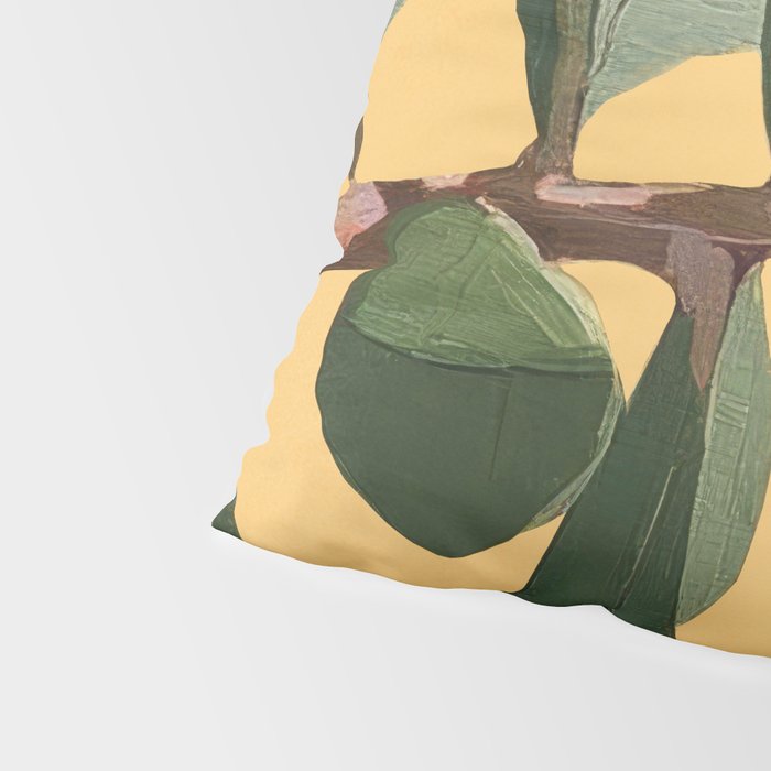 Protea Bloom with Sage Leaves Pillow Sham Gallery Image 4