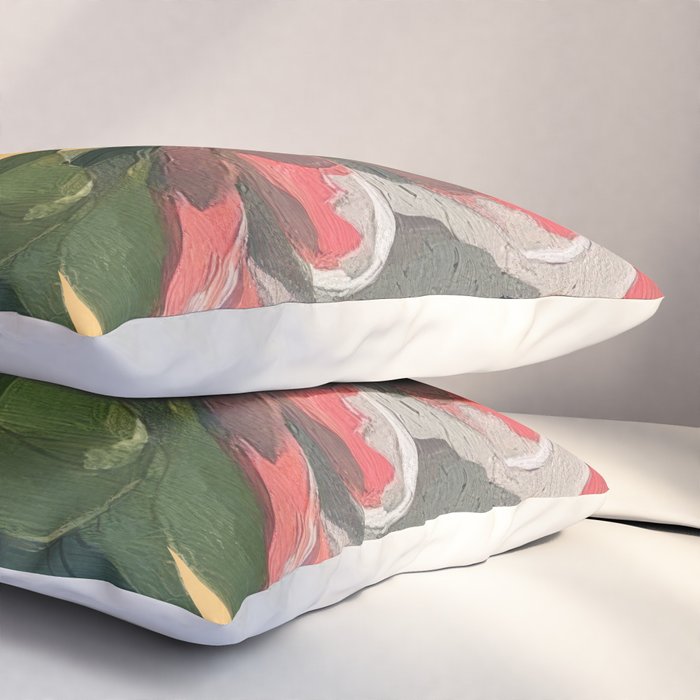 Protea Bloom with Sage Leaves Pillow Sham Gallery Image 3