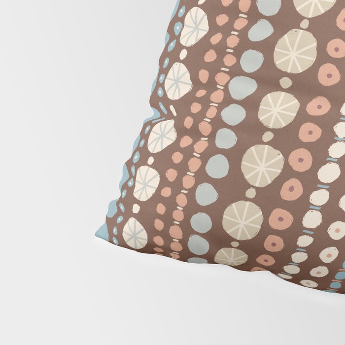Hand Drawn Dots Pillow Sham Gallery Image 4