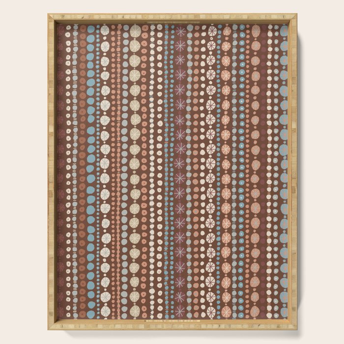 Hand Drawn Dots Serving Tray Gallery Image 1