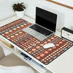 Hand Drawn Dots Desk Mat Gallery Image 2