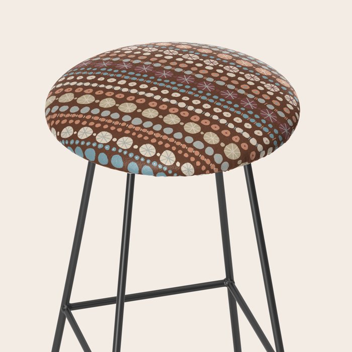 Hand Drawn Dots Stool Gallery Image 2