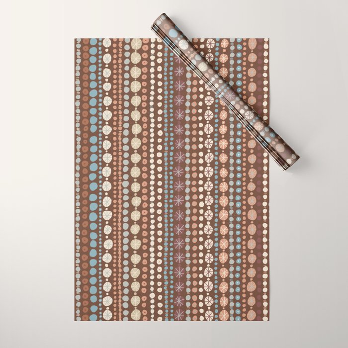 Hand Drawn Dots Wrapping Paper Gallery Image 1