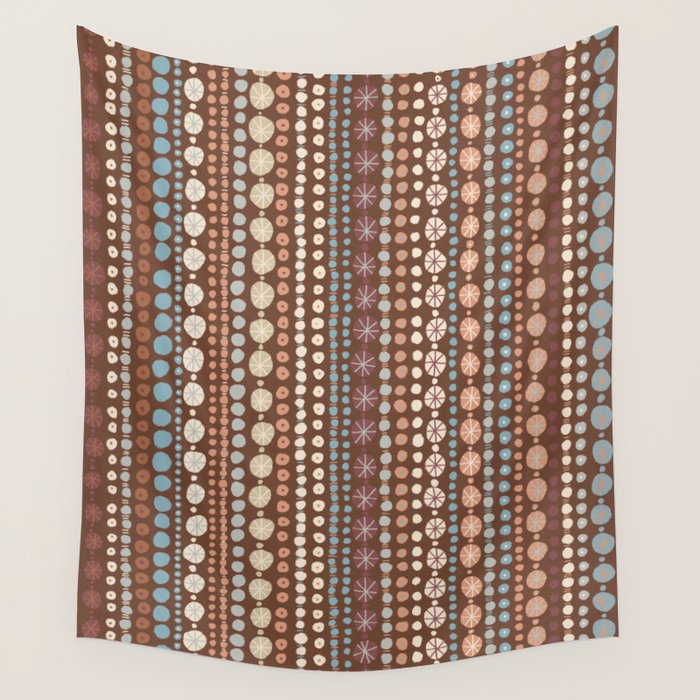Hand Drawn Dots Wall Tapestry Gallery Image 4