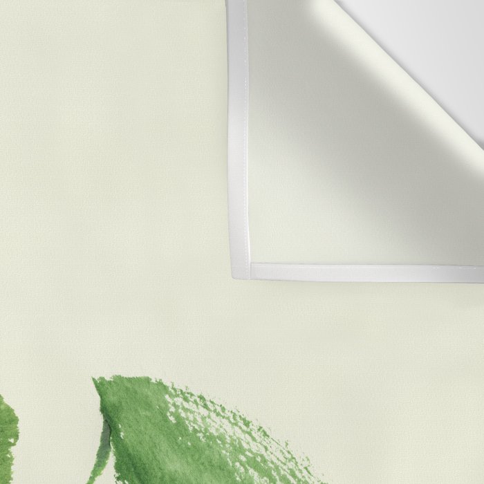 Lemon Watercolor Illustration  Wall Tapestry Gallery Image 3