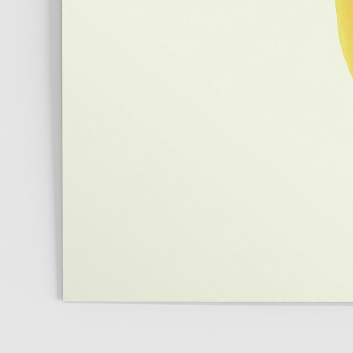 Lemon Watercolor Illustration  Poster Gallery Image 3