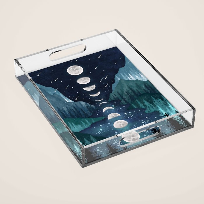 River & Sky Acrylic Tray Gallery Image 1