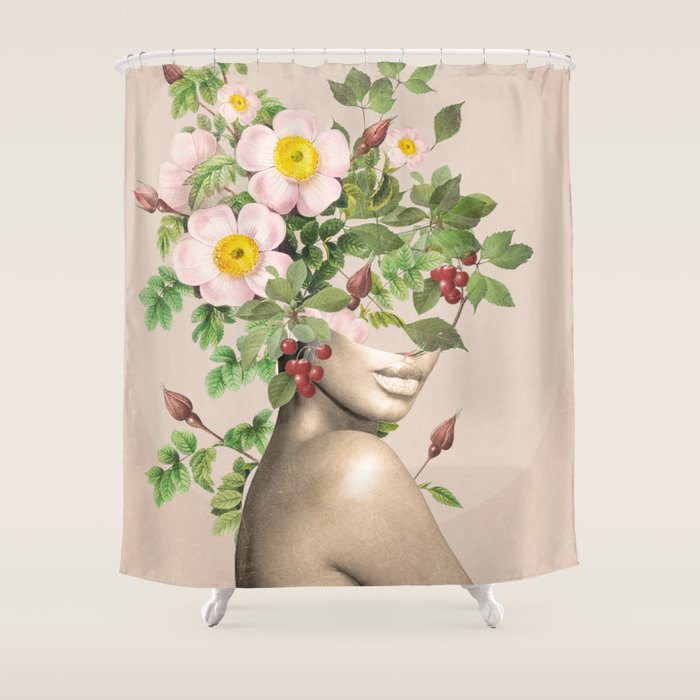 Floral beauty 14 Shower Curtain Gallery Image 1