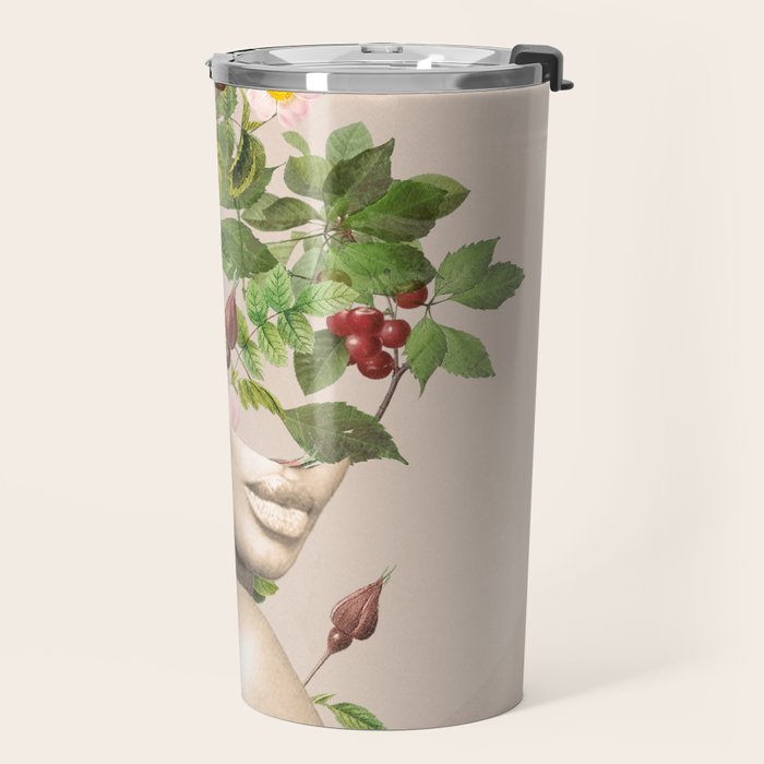 Floral beauty 14 Travel Mug Gallery Image 2