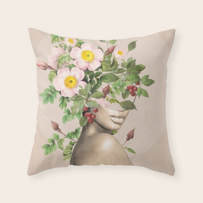 Floral beauty 14 Throw Pillow Gallery Image 6
