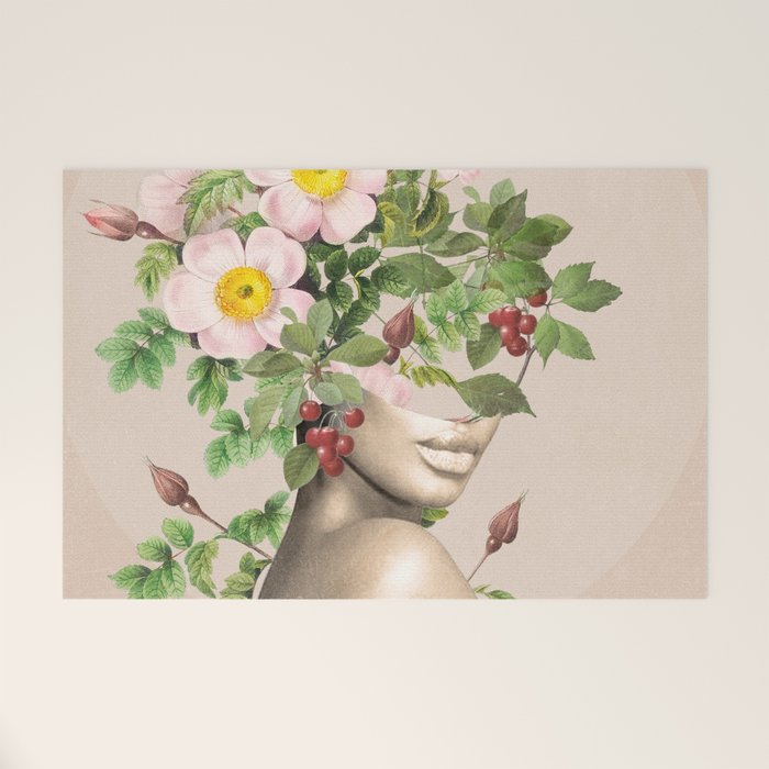 Floral beauty 14 Welcome Mat Gallery Image 1