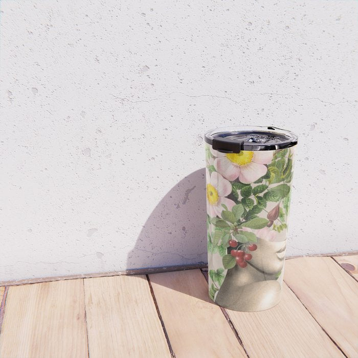 Floral beauty 14 Travel Mug Gallery Image 4