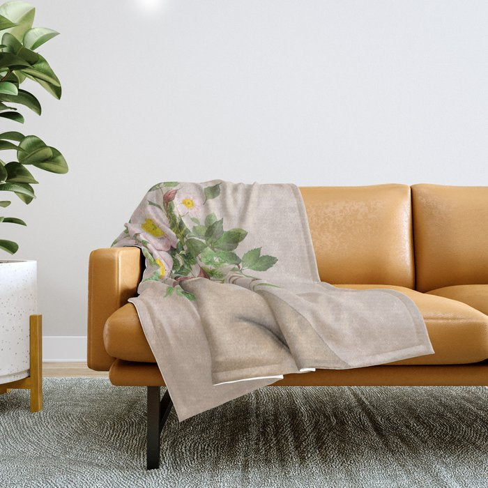 Floral beauty 14 Throw Blanket Gallery Image 1