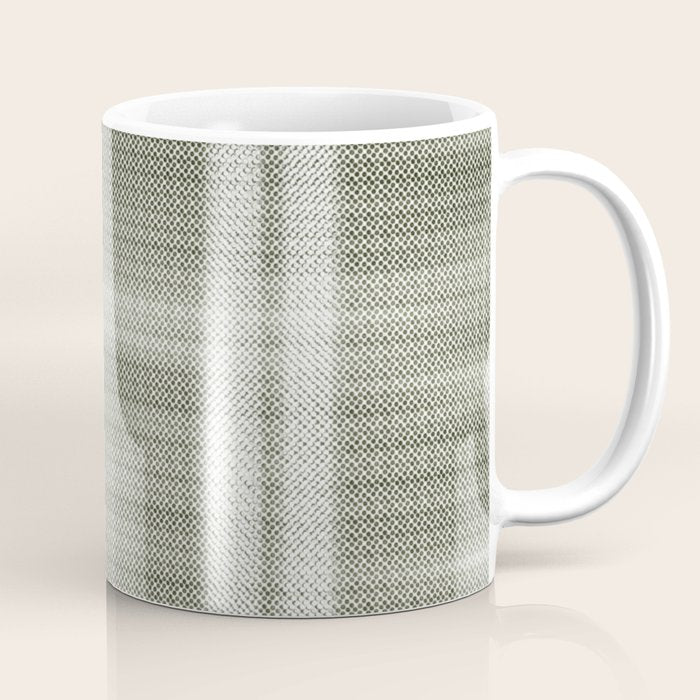 Double lines (Sage) Coffee Mug Gallery Image 1