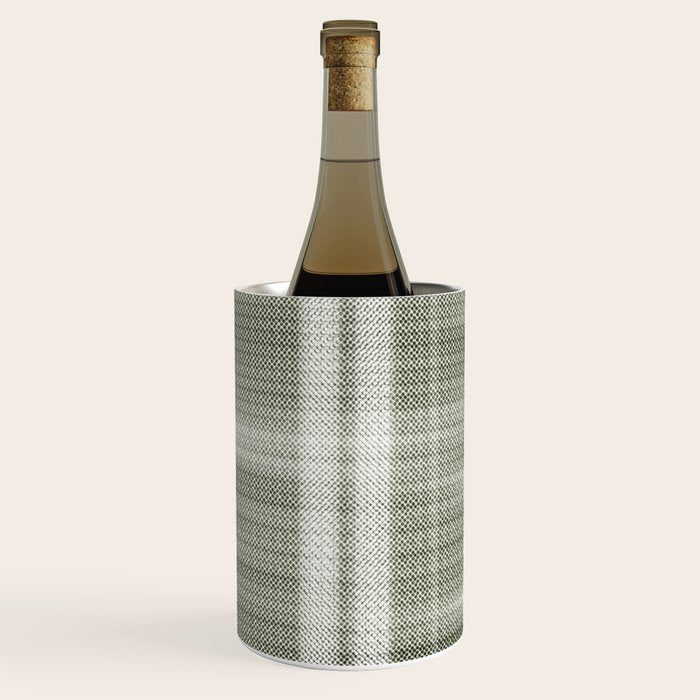 Double lines (Sage) Wine Chiller Gallery Image 3