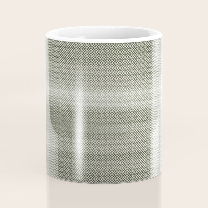 Double lines (Sage) Coffee Mug Gallery Image 4