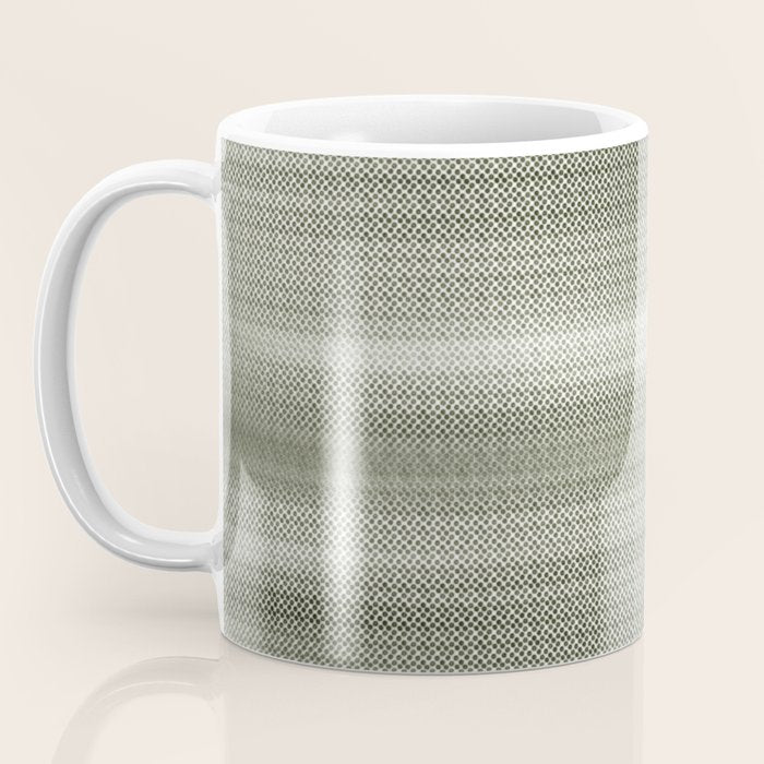Double lines (Sage) Coffee Mug Gallery Image 3